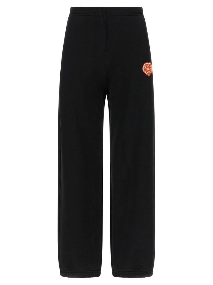 Kenzo Kenzo Boke Heart Pantaloni - Nero | 5264244d2388517f6db72bc58c3ef429a80eb8d5