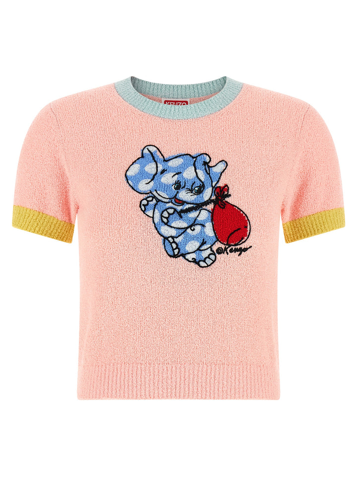 Kenzo Kenzo Cartoon Top - Rosa | aec01aa6d66c1bc55a1ed7ca5f24edf9f8fc67ff