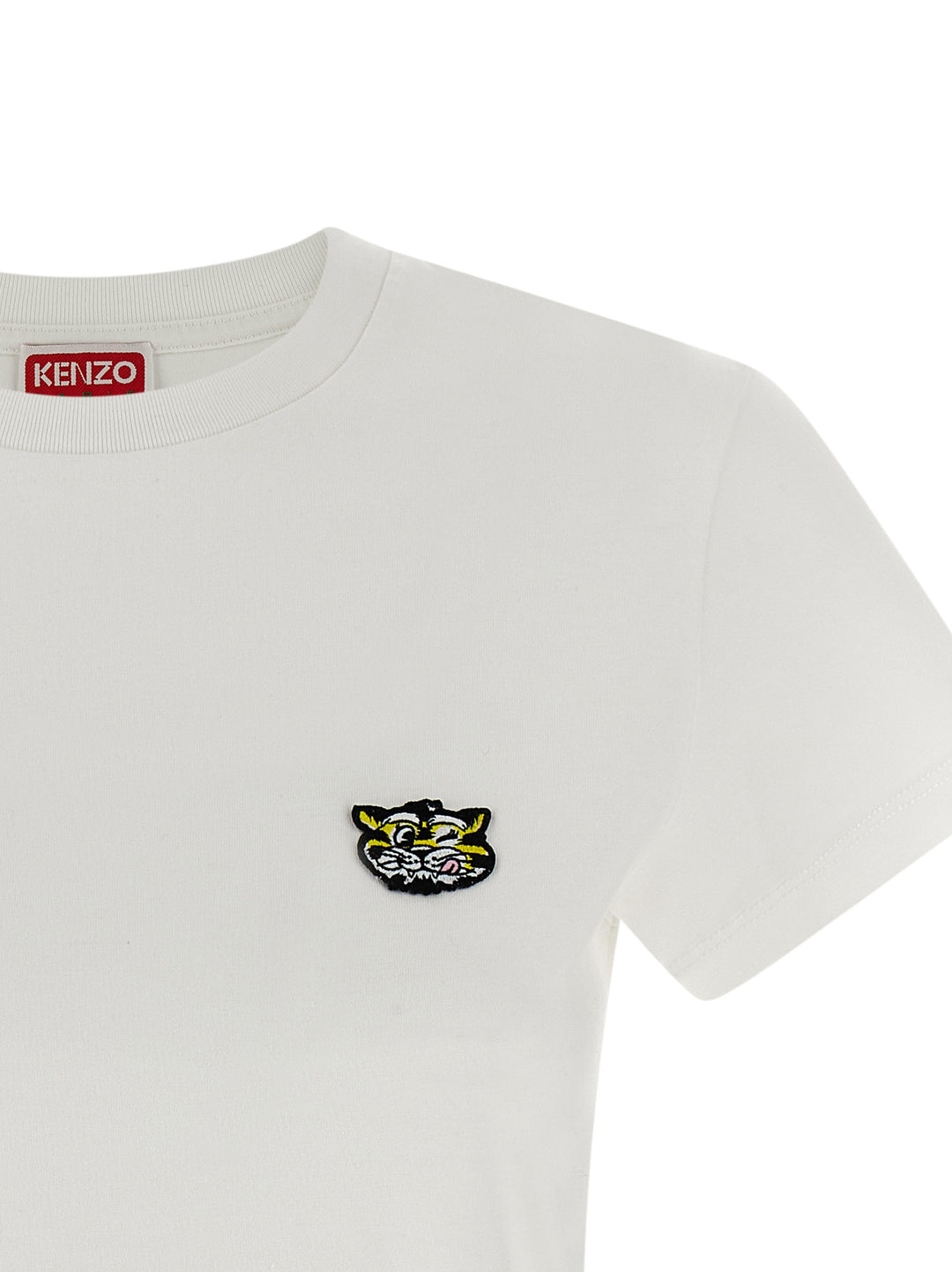 Kenzo Gots Wild Tiger T shirt - Bianco | 9edaf8172f9e738ba93ed962904c6904f427693d