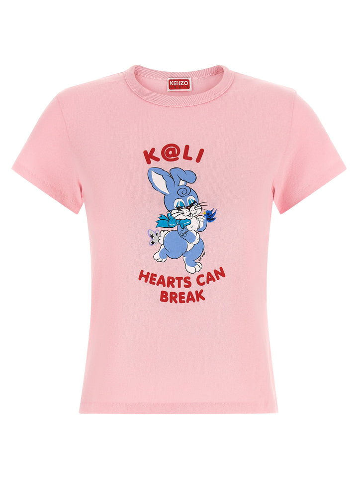 Kenzo Kenzo Cartoon T shirt - Rosa | b530e60de51e5fe7c3c1cffe4218087dde99530c