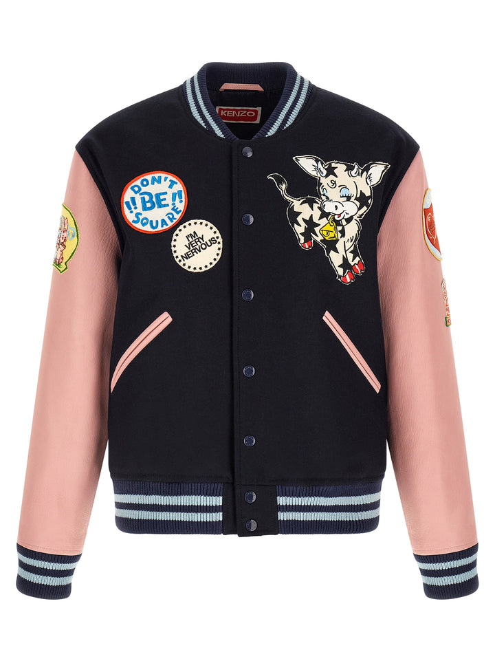 Kenzo Kenzo Badges Puffer Jackets - Multicolor | 38984d6f282c603595600801e546378d17370cfe