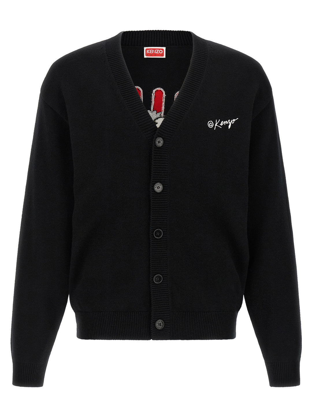 Kenzo Kenzo Wild Tiger Maglioni - Nero | 0379512bd4df316809849a775b08f21360ef731f