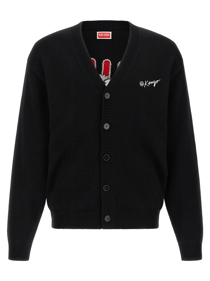 Kenzo Kenzo Wild Tiger Maglioni - Nero | 0379512bd4df316809849a775b08f21360ef731f