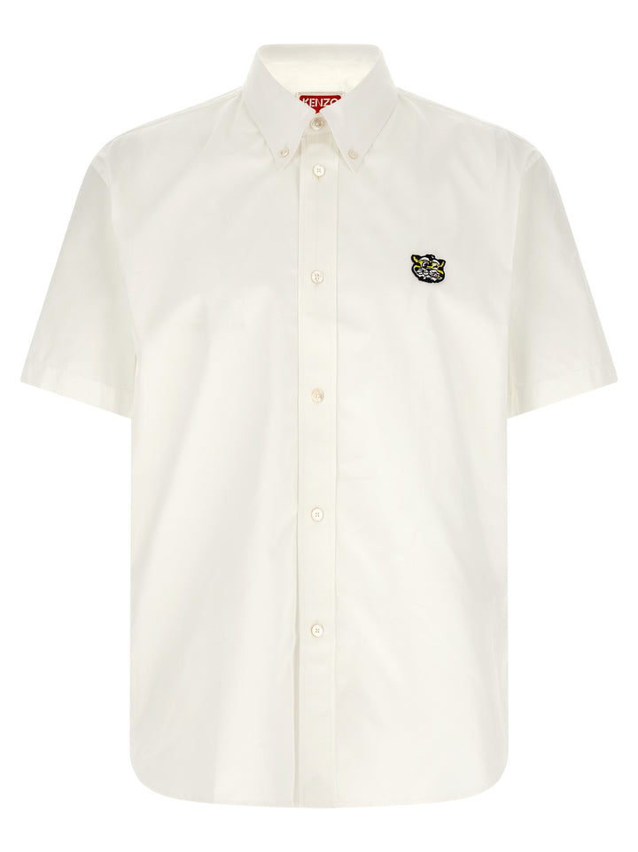 Kenzo Wild Tiger Crest Camicie - Bianco | 3e5d4c0339a2ffd59cd4799aeeb28a8a979a7135