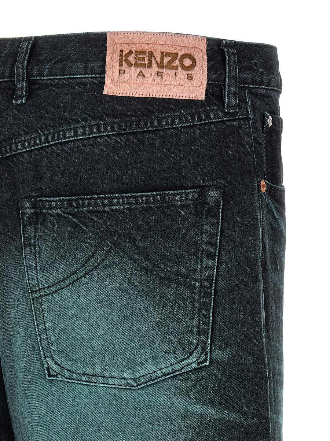 Kenzo Japanese Denim Jeans - Blu | b485663c207925fb5e0755a48ce7b58e8bf94524