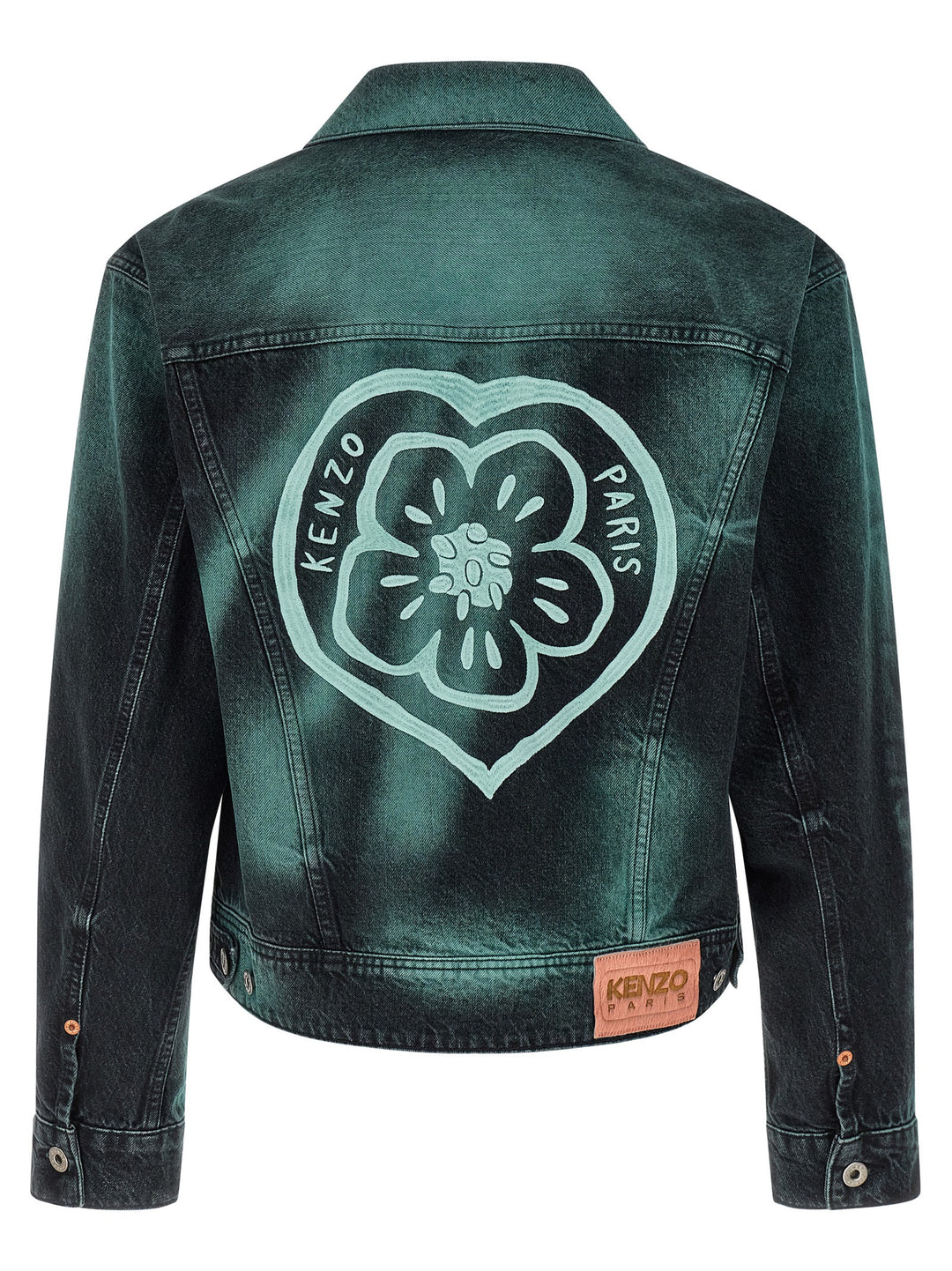 Kenzo Boke Heart Puffer Jackets - Grigio | 9479787387b9a99eb119f65f16acf819582089e0
