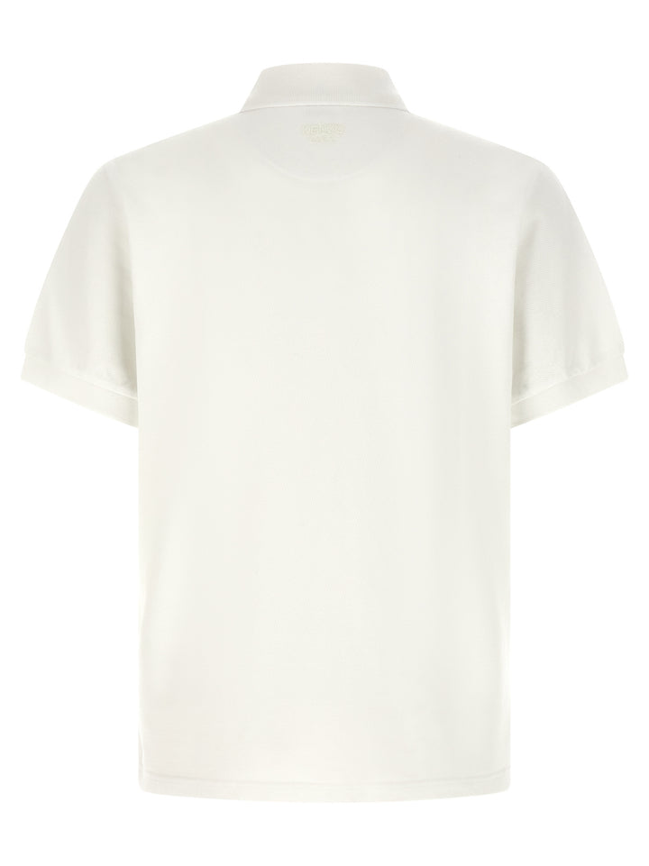Kenzo Wild Tiger Gots Polo - Bianco | 743cabc230f7007226221396d48e5bd5aa9504e1