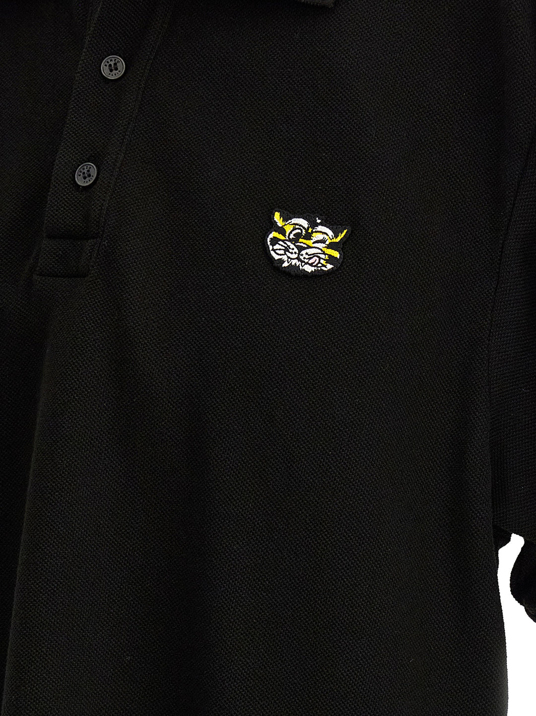 Kenzo Kenzo Wild Tiger Polo - Nero | 61993dca0ac7302f06c62d4ec2919364fd4247e8