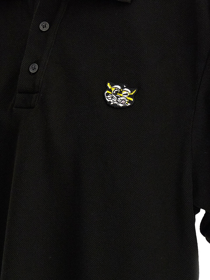 Kenzo Kenzo Wild Tiger Polo - Nero | 61993dca0ac7302f06c62d4ec2919364fd4247e8