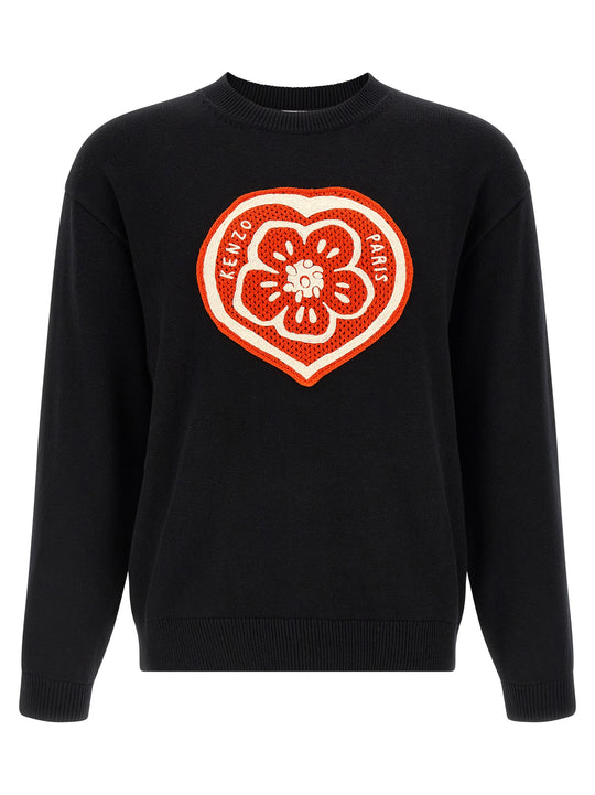 Kenzo Boke Heart Maglioni Nero