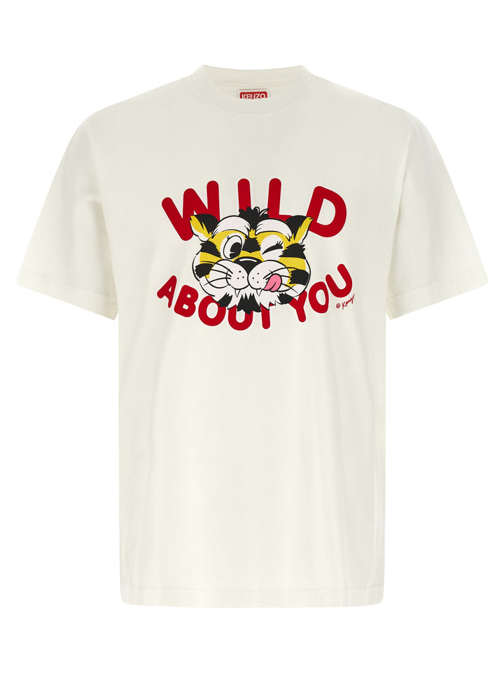 Kenzo Wild Tiger T shirt - Bianco | 0f82468d717735c957722c4e3b4c3a36118a53c4