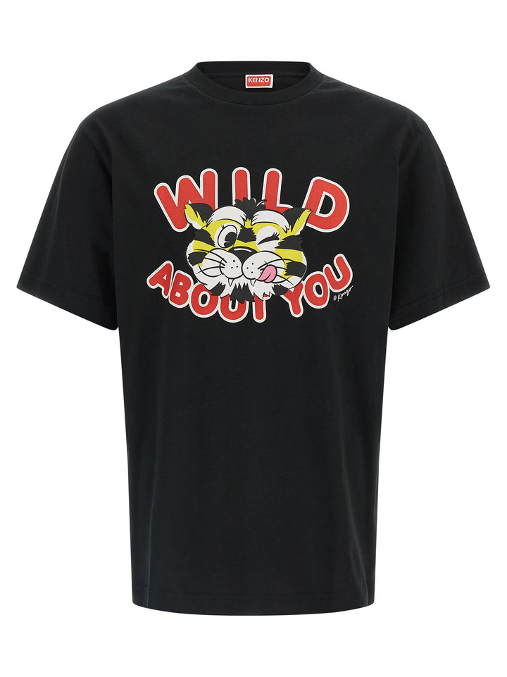 Kenzo Wild Tiger T shirt - Nero | ebc3c365f9da36bf563cc7fa7f08e16241f4206e