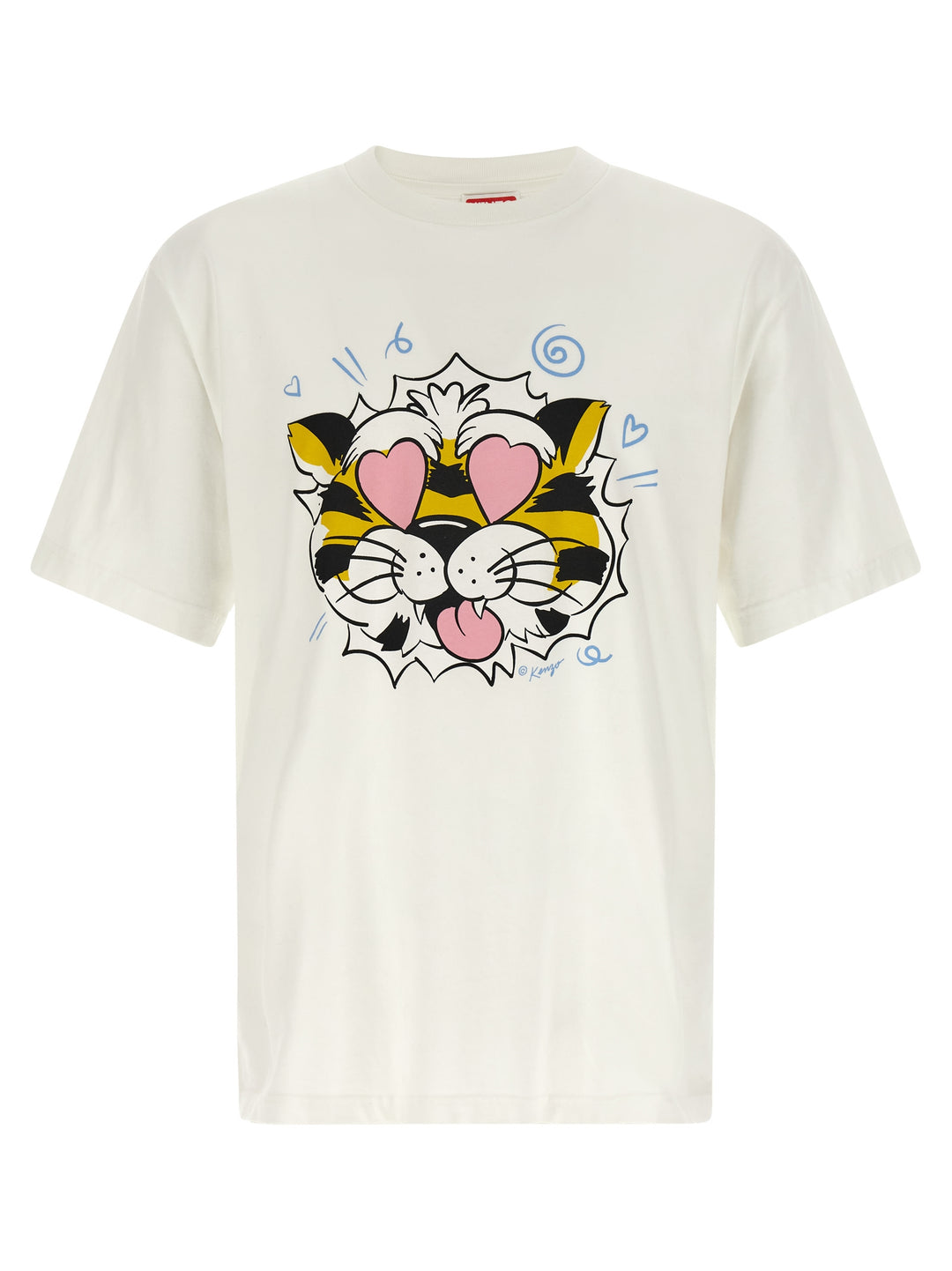 Kenzo Wild Tiger T shirt - Bianco | 2eea3221848326b153ffb369d6b21d502053e8ee
