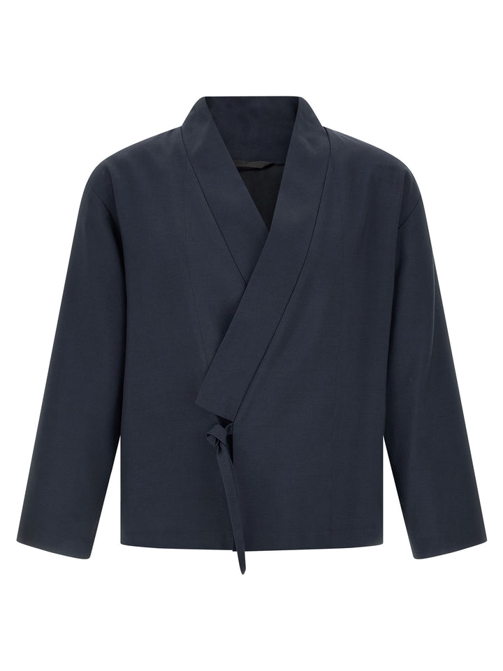 Kenzo Kimono Blazer - Blu | e0fd5363b4429fc2477294a071d4502d5b0bdac2