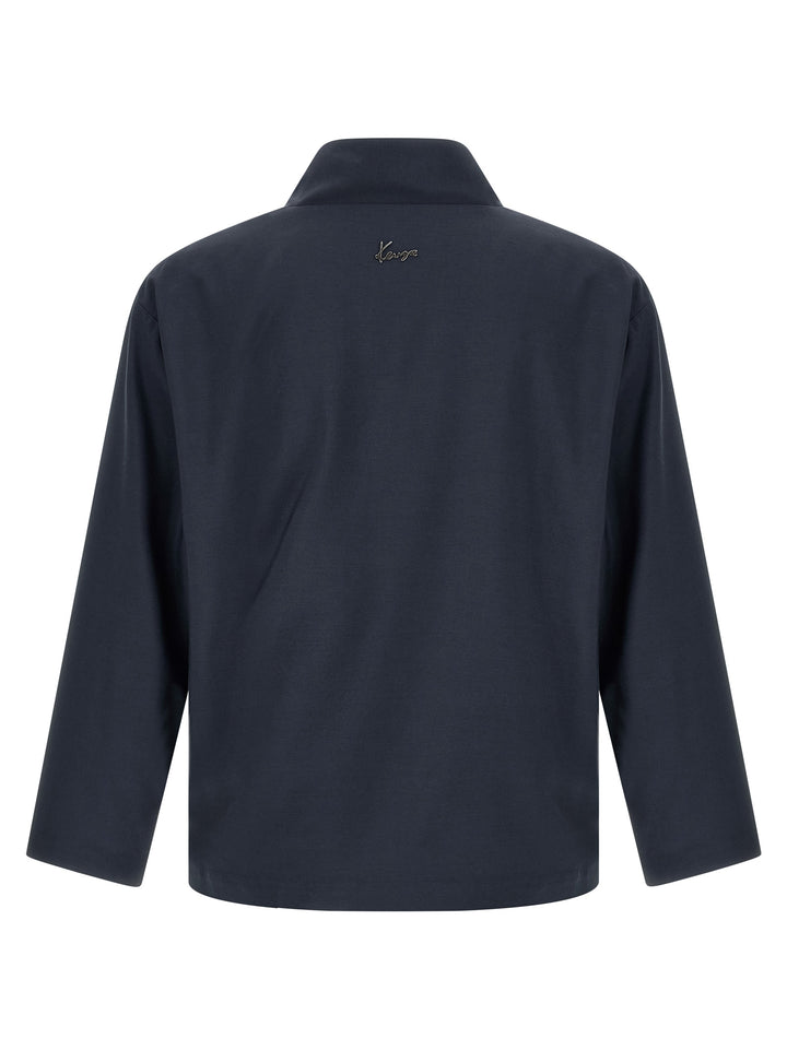 Kenzo Kimono Blazer - Blu | 2a080b322e9462d3396359e9b886b177ca7ea269