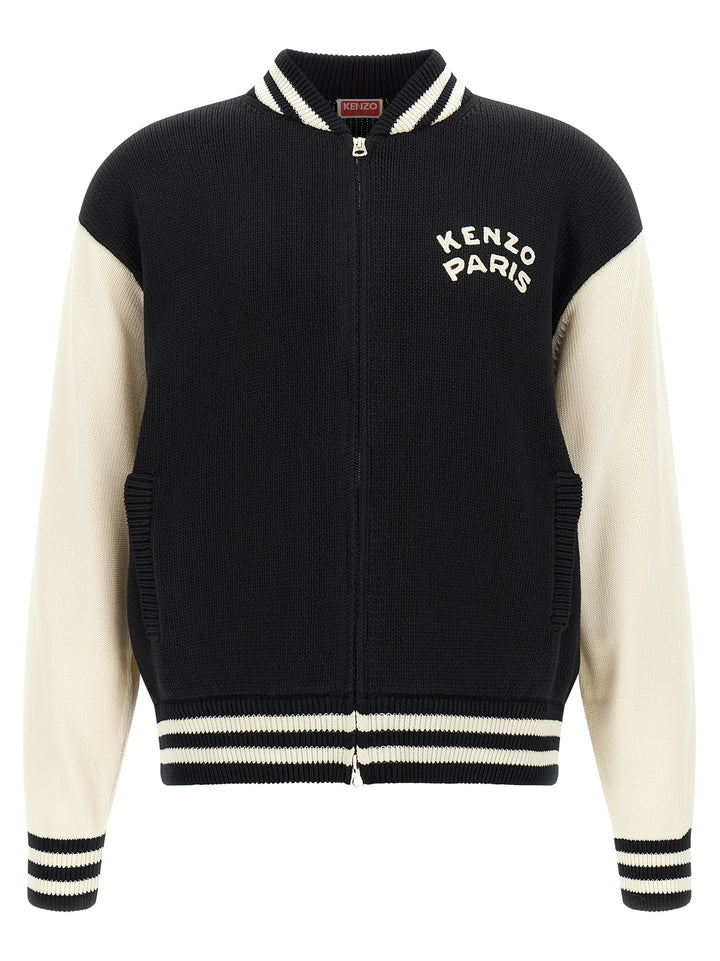 Kenzo Kenzo Paris Emblem Maglioni - Bianco/Nero | fddbf018d5806f657440ff998604b28fed0cdd32