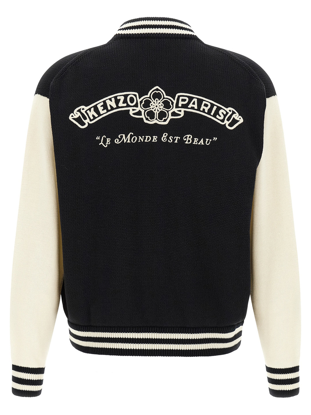 Kenzo Kenzo Paris Emblem Maglioni - Bianco/Nero | d92fdea4451baadc256c7ccb3cd7b0ea8a47ab9a
