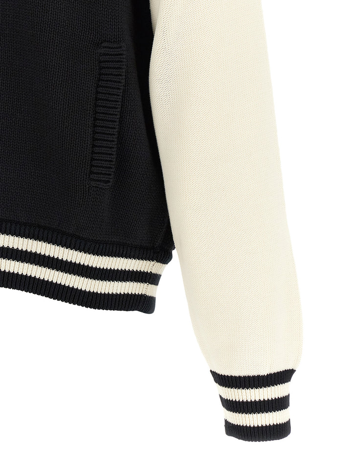 Kenzo Kenzo Paris Emblem Maglioni - Bianco/Nero | 6ef9246f6bffb2245c1be76a3129b787cf9bdcfd
