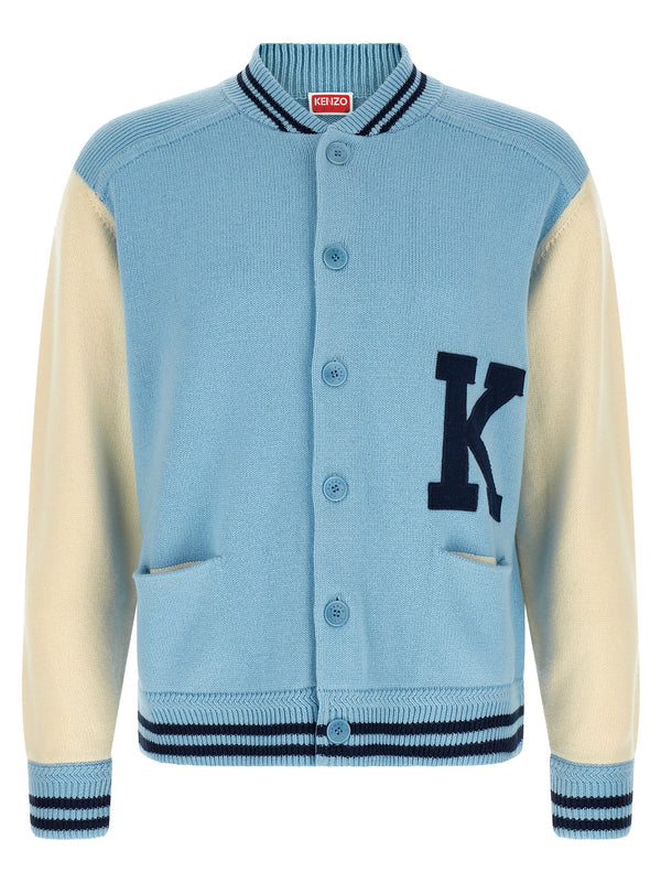 Varsity Maglioni Celeste