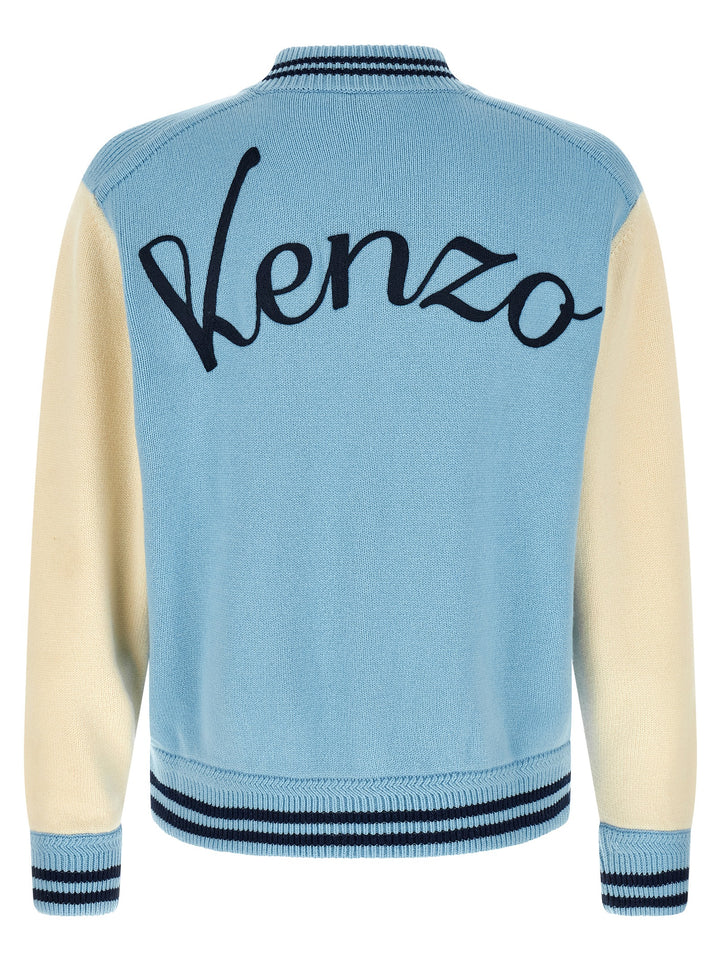 Kenzo Varsity Maglioni - Celeste | 1facbdebe817d181e140b1f6090d4fd9c85bd29d