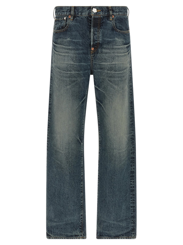 Boke Flower Jeans Blu