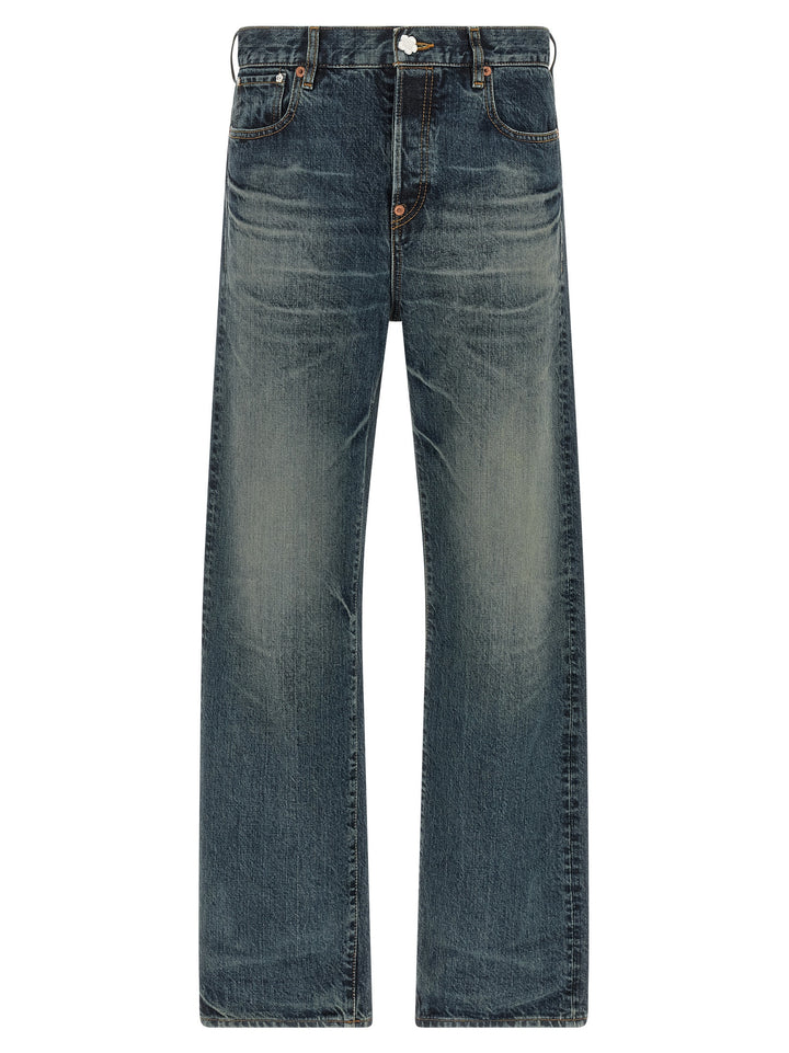Kenzo Boke Flower Jeans - Blu | b6ec0b0e2920e7a4213b3cef1271c25819930b70