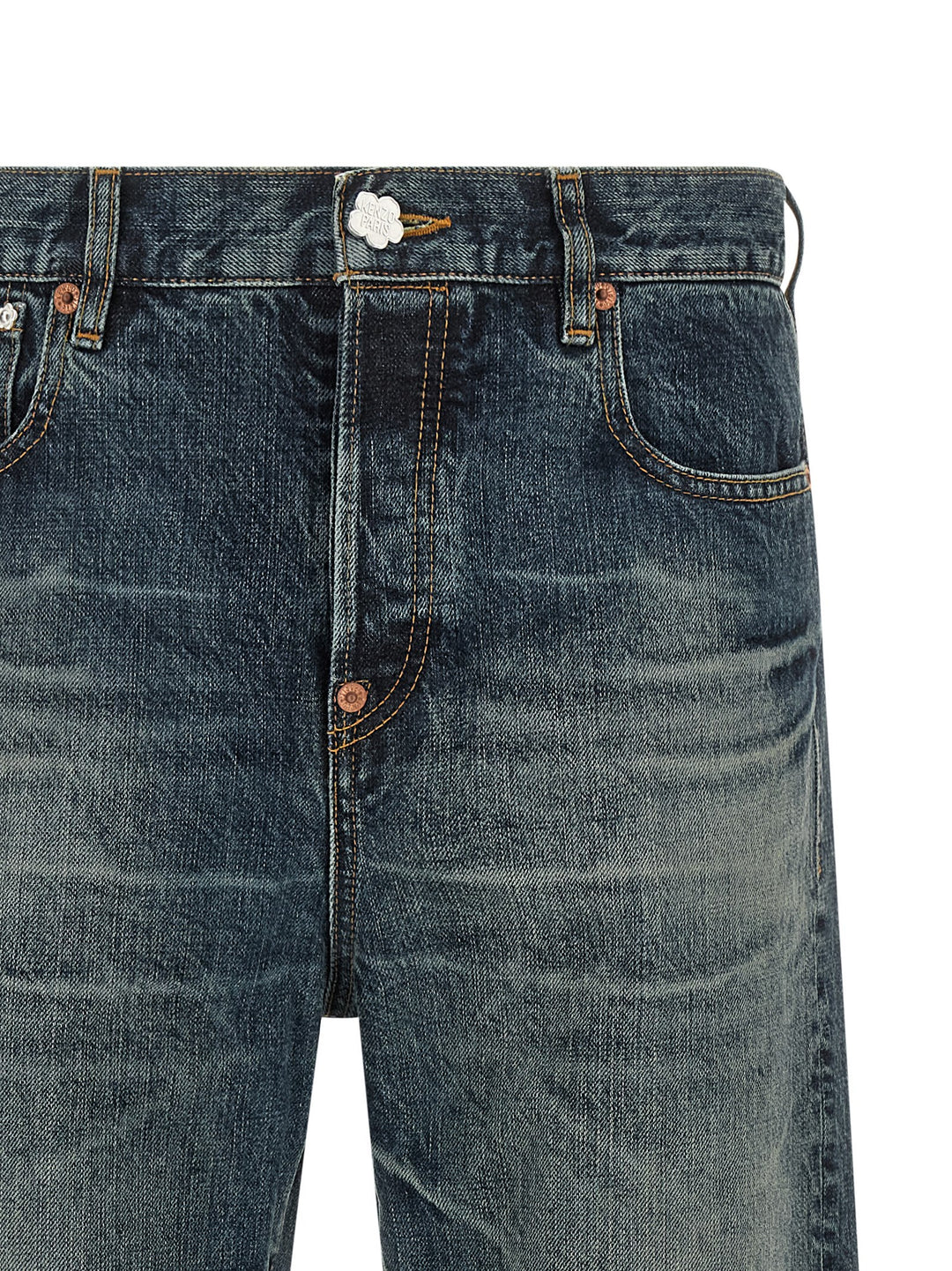 Kenzo Boke Flower Jeans - Blu | f0033be92f0ab4f06620bbc5b0909f1f470c7be7
