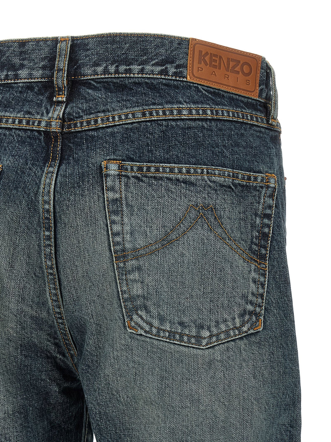 Kenzo Boke Flower Jeans - Blu | 9431c809c48570cb41fa8cfb5a8e3142440aa98b