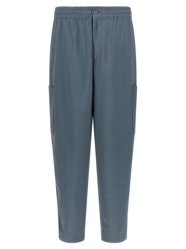 Cargo Joggers Pantaloni Grigio