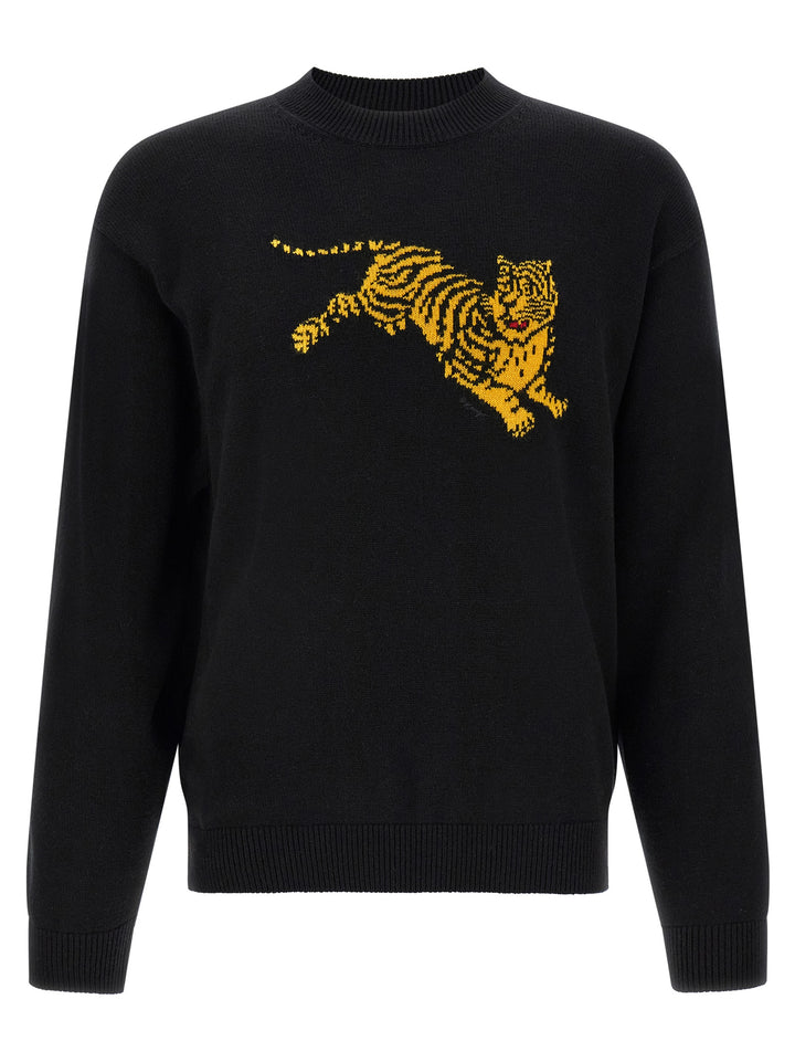 Kenzo Jumping Tiger Felpe - Nero | f28f4231beab6d4d121548e5da8871f2c3123b95