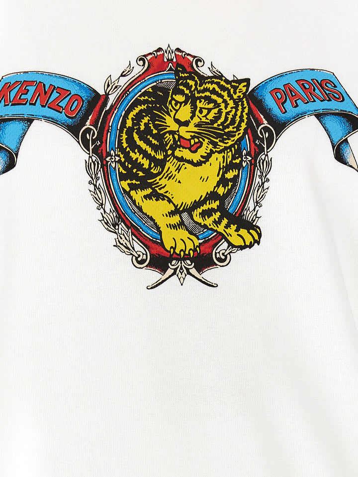 Kenzo Kenzo Jumping Tiger Felpe - Bianco | a2fc146302ac0058d44896090b13afab4fb6a33d