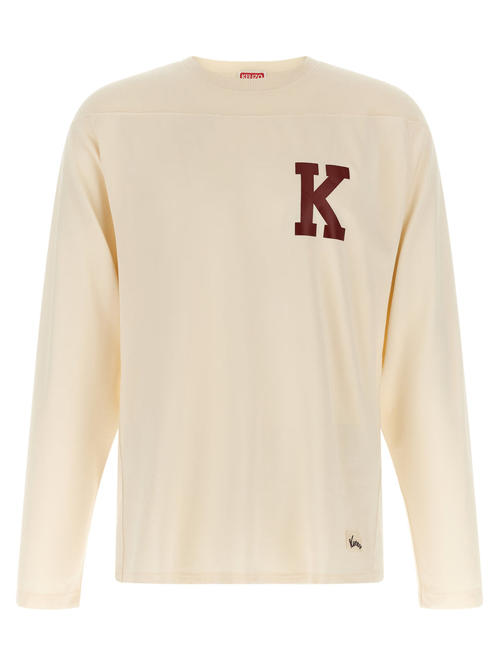 Kenzo Kenzo Varsity T shirt - Beige | 44483c91bf99c667afedd0d030eca369d8722a55