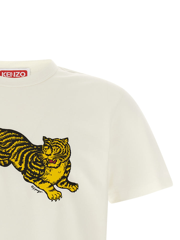 Kenzo Kenzo Jumping Tiger T shirt - Bianco | fd86d2d79cf5c19d31790146fc9e115d88c680d3