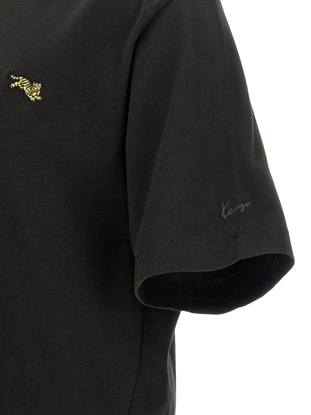 Kenzo Kenzo Jumping Tiger T shirt - Nero | 40b9b01316759d91a42147af8471f3c5072a4023