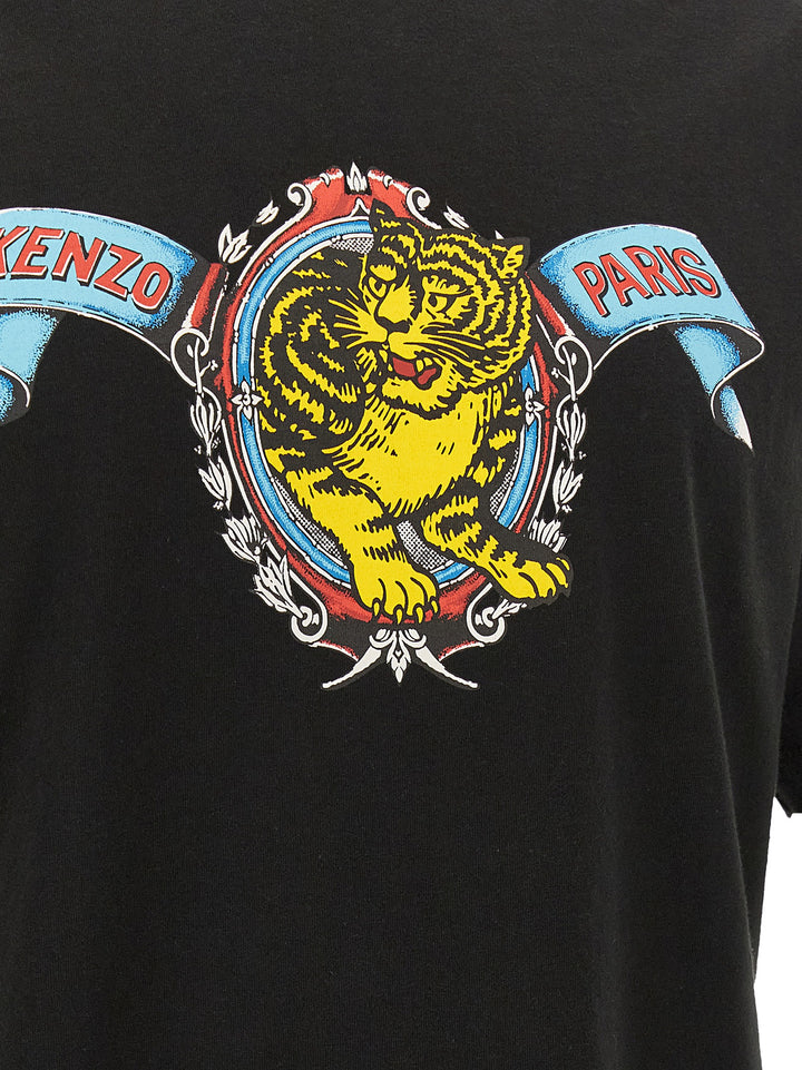 Kenzo Kenzo Jumping Tiger T shirt - Nero | 39069ee29c772ccd17dfaed31e317df00883dc68