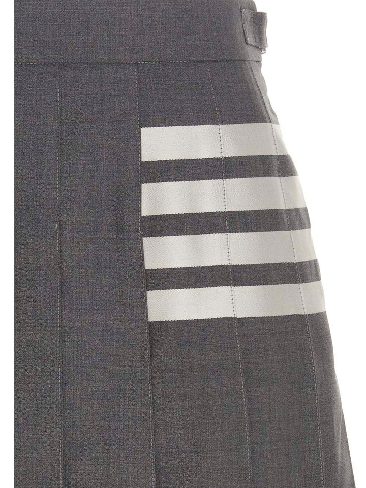 Thom Browne 4 Bar Gonne - Grigio | 73606c932ab2c19beb14b0f94a50910a6ef69753