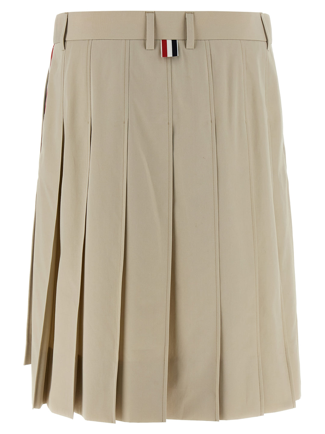 Thom Browne Pleated Skirt Gonne - Beige | 05d4328a569e0a9529198f13e92963a4d7881541