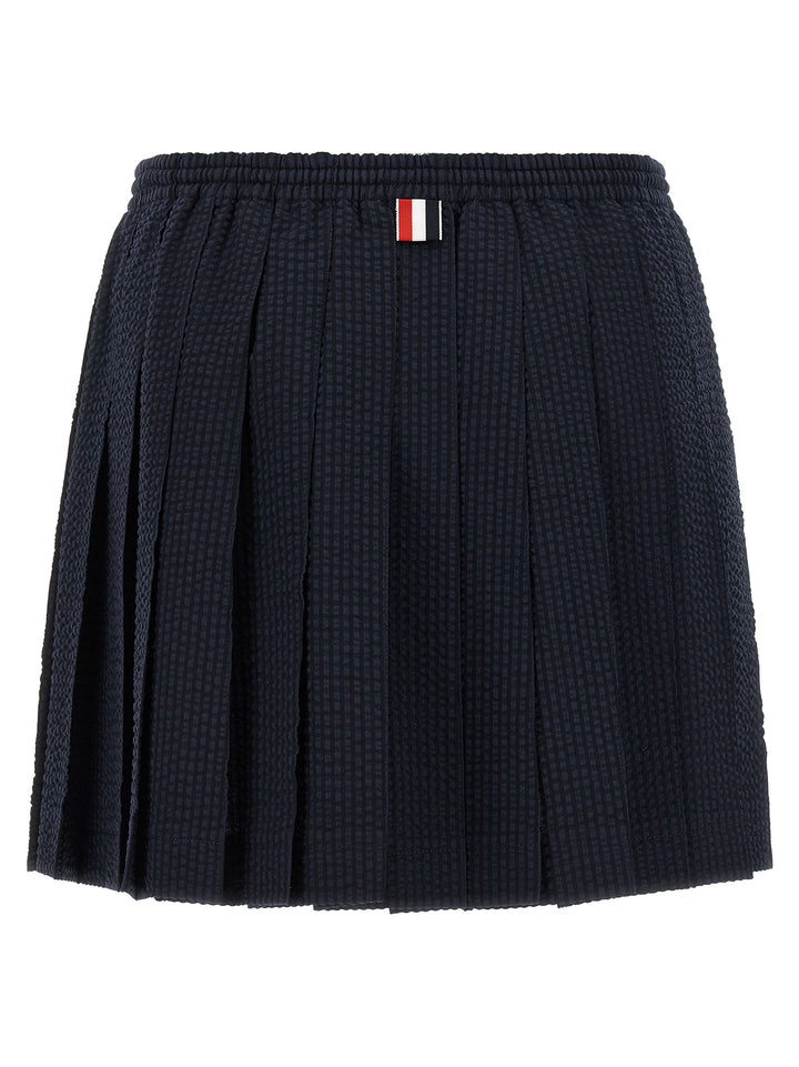 Thom Browne Striped Skirt Gonne - Blu | a3d965ebb0ebf1d2167720cee5448bcd91b7af56