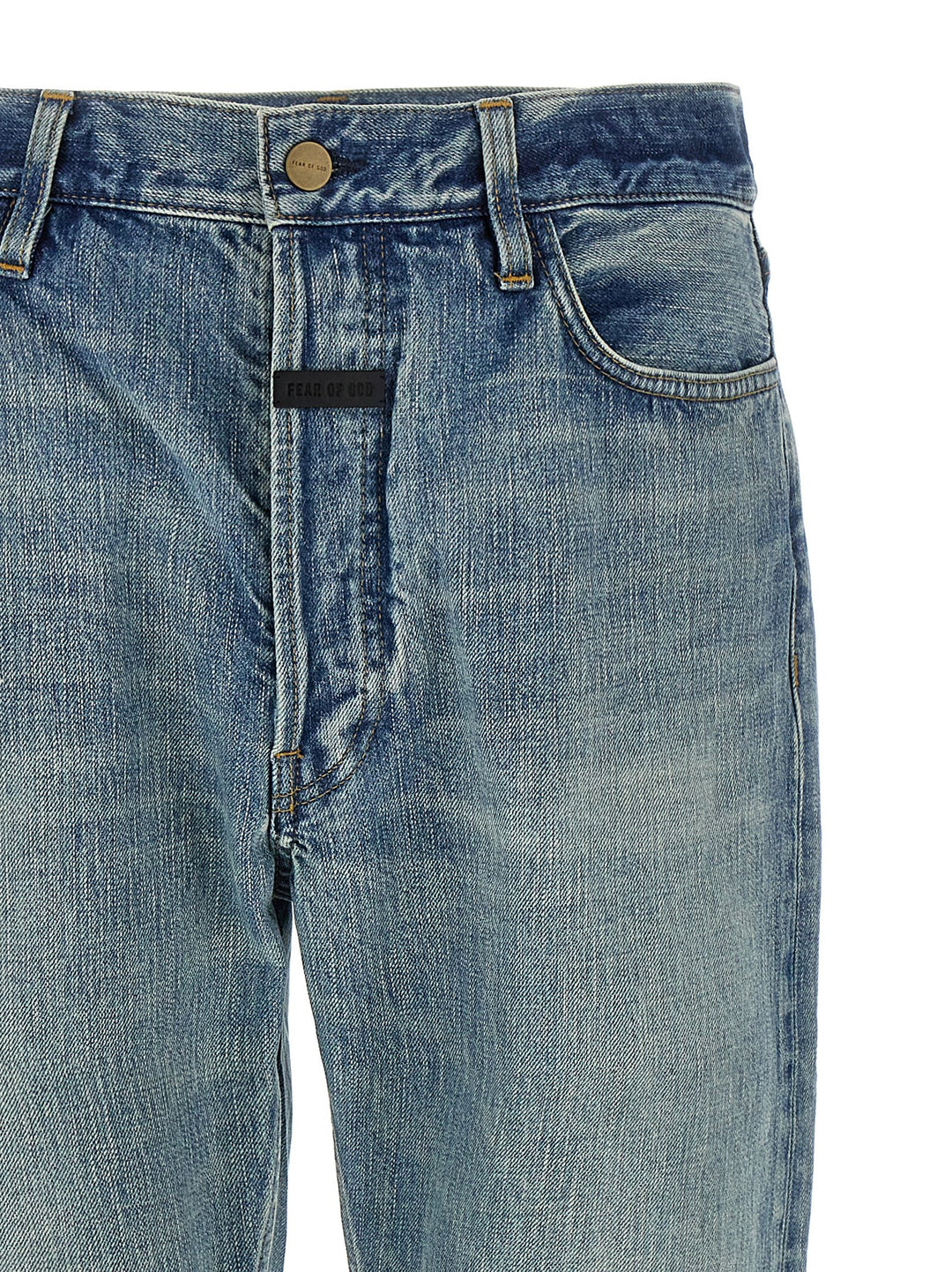 Fear Of God Classic 5 Pocket Jeans - Blu | 218530eadab8530f2722d114bf49a8e277eba44d