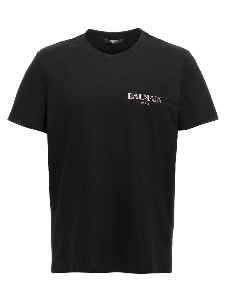 Balmain Logo T shirt - Nero | 22a68b7253f5e87891bfec95208900ad6a0535b8