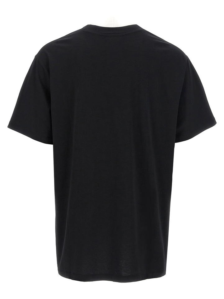 Balmain Logo Print T shirt - Bianco/Nero | 796bdcf0cecf4f299b5232e6adee22ad3502a8bf