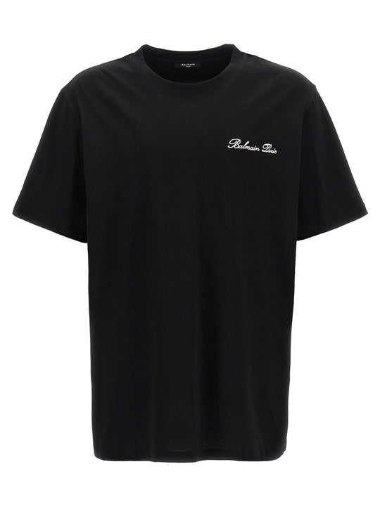 Signature T Shirt Bianco/Nero