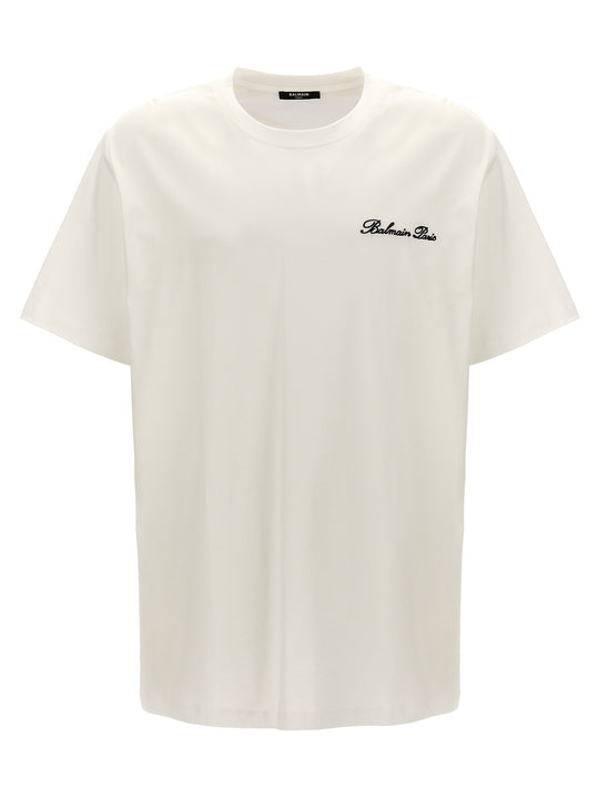 Signature T Shirt Bianco/Nero