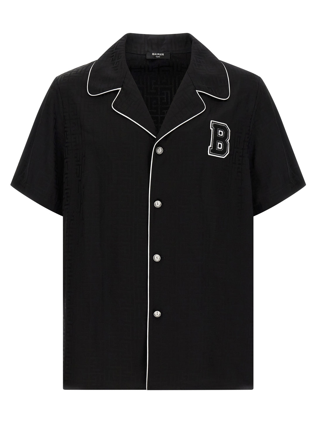 Balmain Balmain Varsity Camicie - Nero | b4e05bd436c21a5ec0d18c02e7458416cf680087
