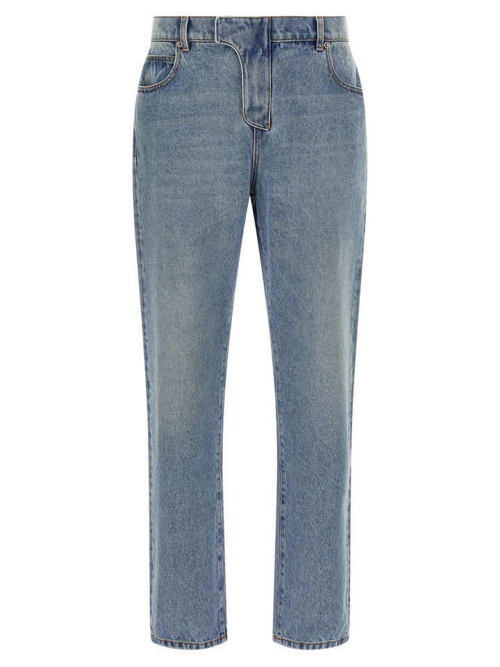 Balmain Denim Jeans - Blu | 0ca2eb181be418f7f31f7a560f19e3ccad113422