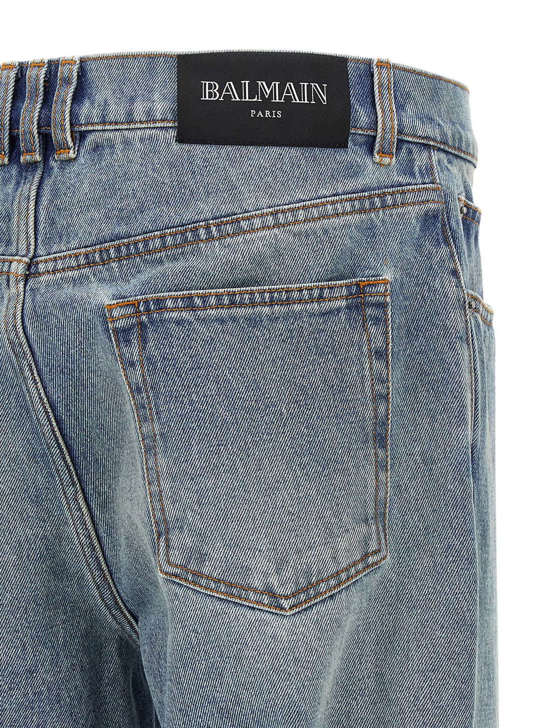 Balmain Denim Jeans - Blu | d0cee52069b67ccc8f47ab277fa090ab7cad125d