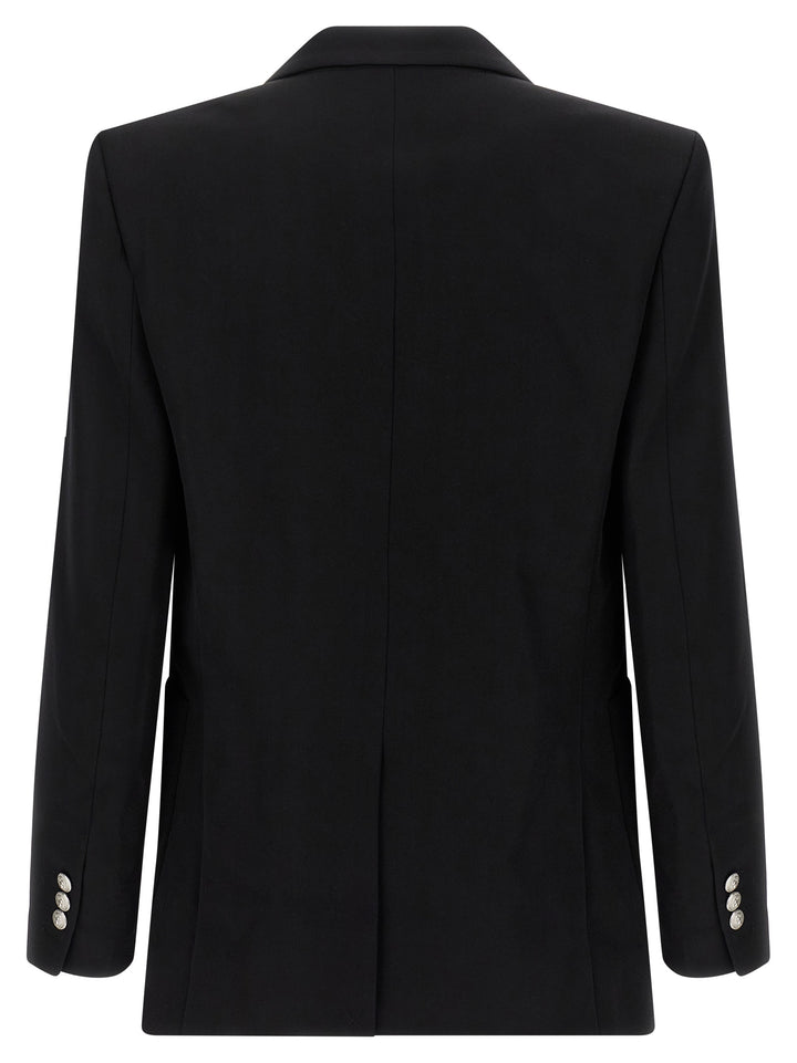 Balmain Grain De Poudre Blazer - Nero | ebede6f3f2e8b291730746c985937b619724edc1
