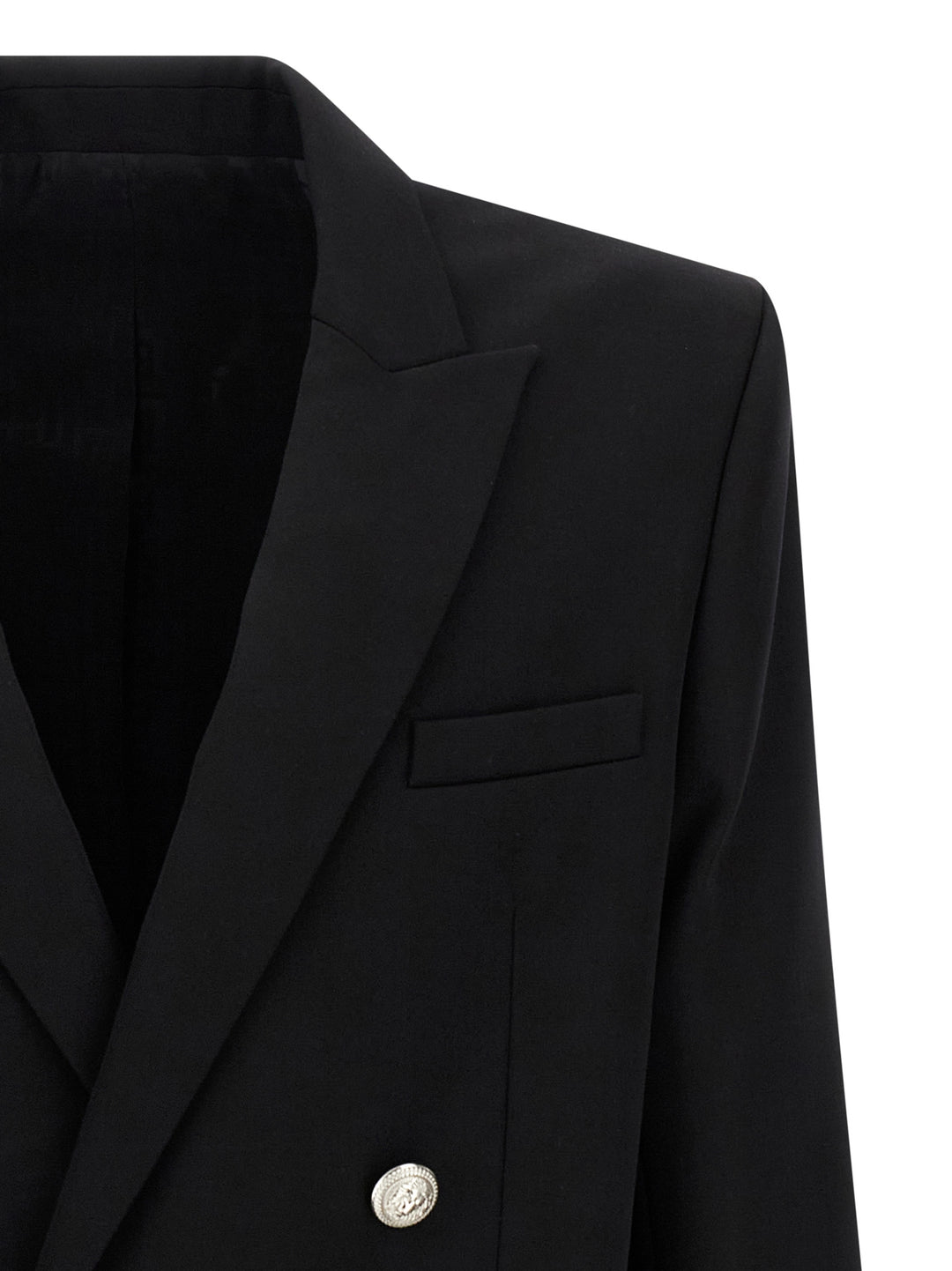 Balmain Grain De Poudre Blazer - Nero | 1b4f379578552034979cbe305f98c2350e8f603d