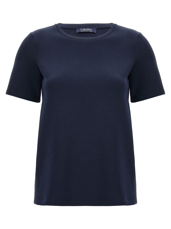 S Max Mara Fianco T shirt - Blu | 7e9ad1e097cab6ef0b3a628f781dc17d71948a72
