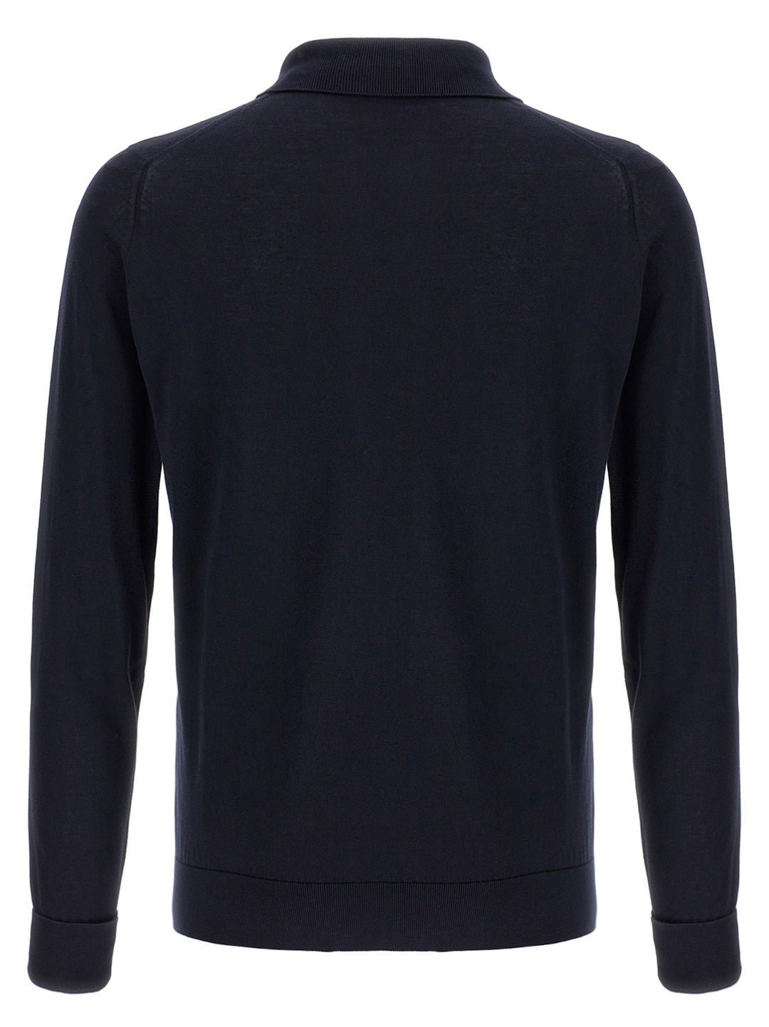 John Smedley Finchley Polo - Blu | 908ded8e93e55ca36a747d09d45720347c628e21